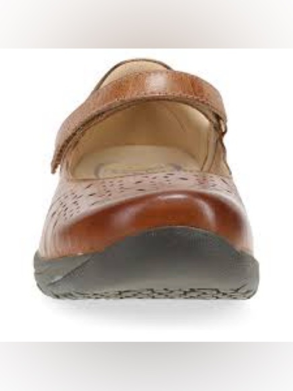 NEW DANSKO STACY MARY JANE SHOES IN TOFFEE LEATHER 39 8.5-9 - Picture 6 of 15